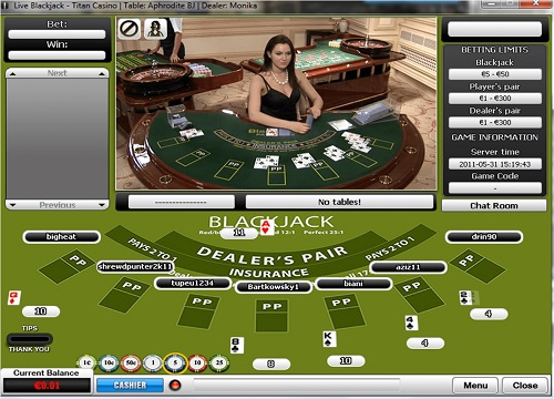 image of live dealer casinos online live dealer at table