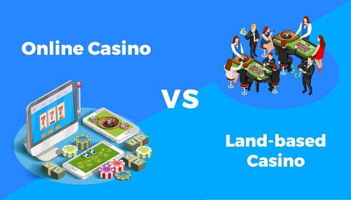 online-vs-kasino berbasis darat